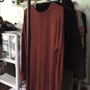 Long sleeve sweater dress